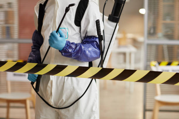 Professional Biohazard technician working in House Springs, MO